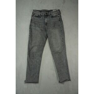 Rag & Bone‎ Nina High Rise Skinny Jeans Womens 29 Faded Black Gray